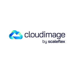 Strapi plugin logo for Cloudimage by Scaleflex