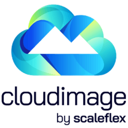 Strapi plugin logo for Cloudimage by Scaleflex