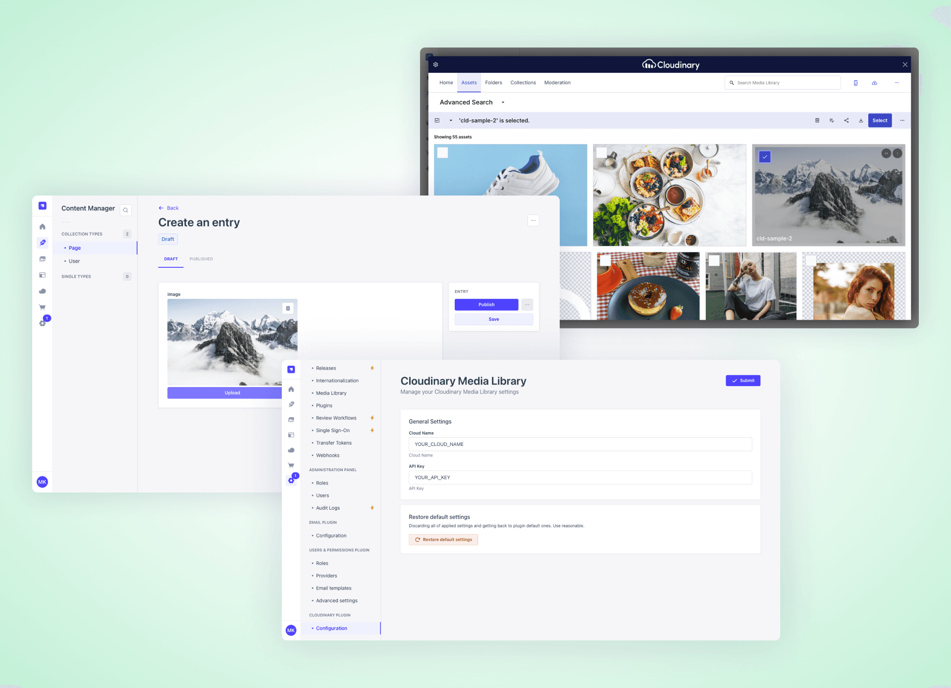 thumbnail for Cloudinary Media Library