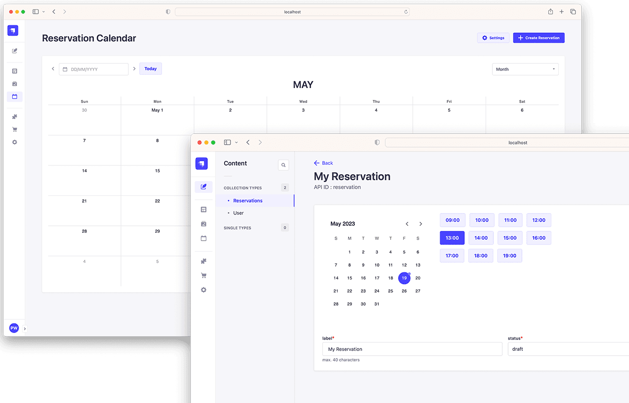 thumbnail for Reservation Plugin