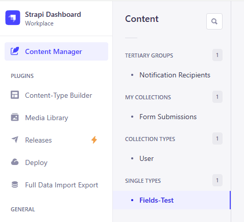 thumbnail for Content Type Grouping