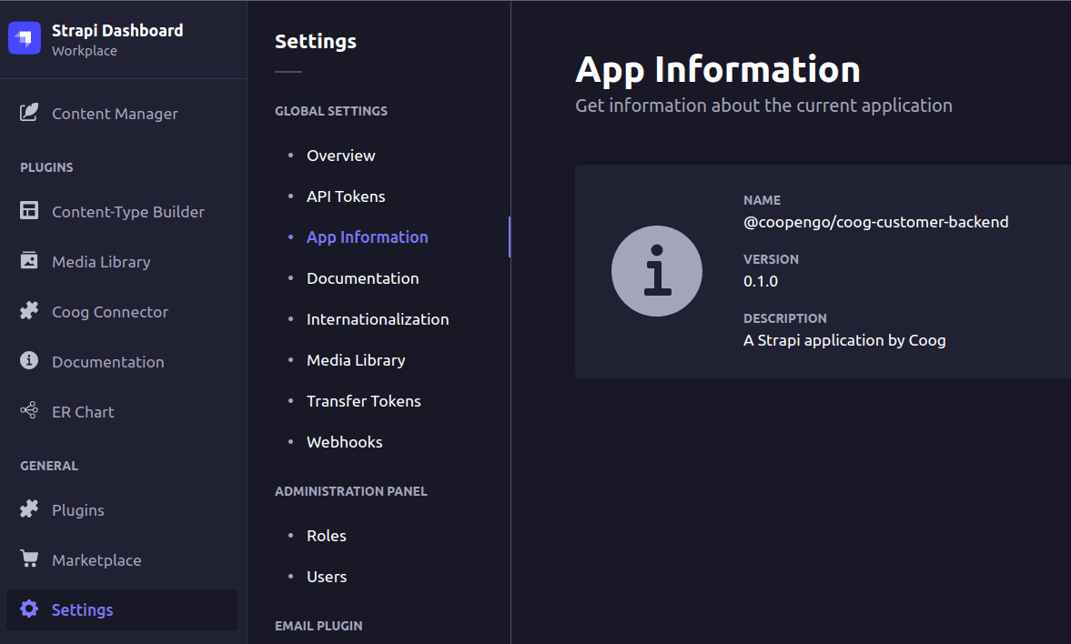 thumbnail for Application Information