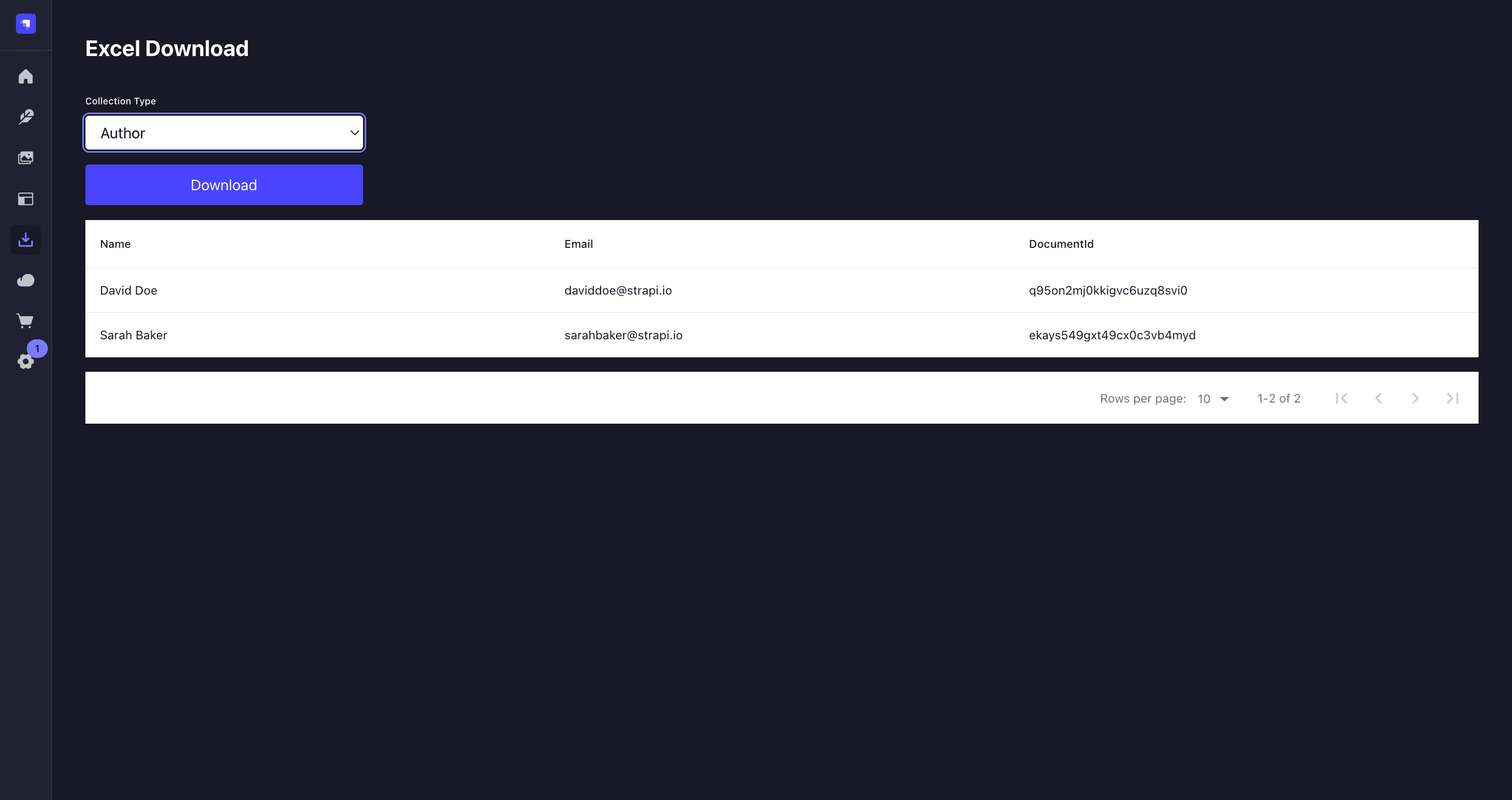 thumbnail for CSV Export