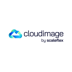 Strapi plugin logo for Cloudimage by Scaleflex