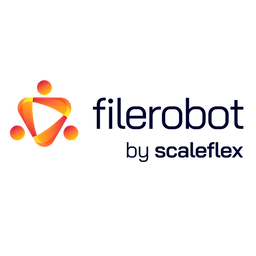 Strapi plugin logo for Filerobot by Scaleflex
