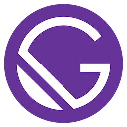 Strapi plugin logo for Gatsby
